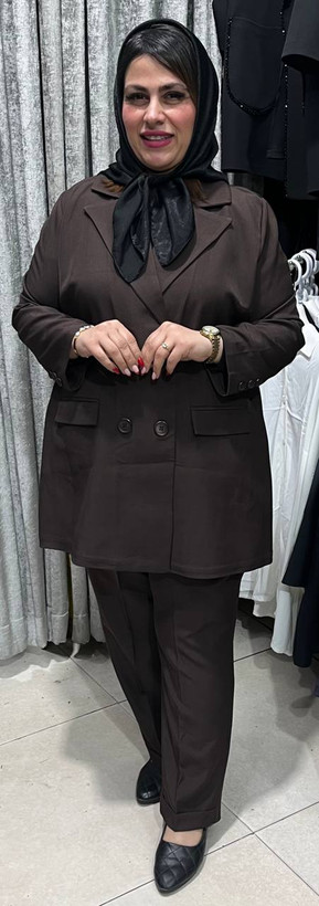 کت شلوار سایز بزرگ