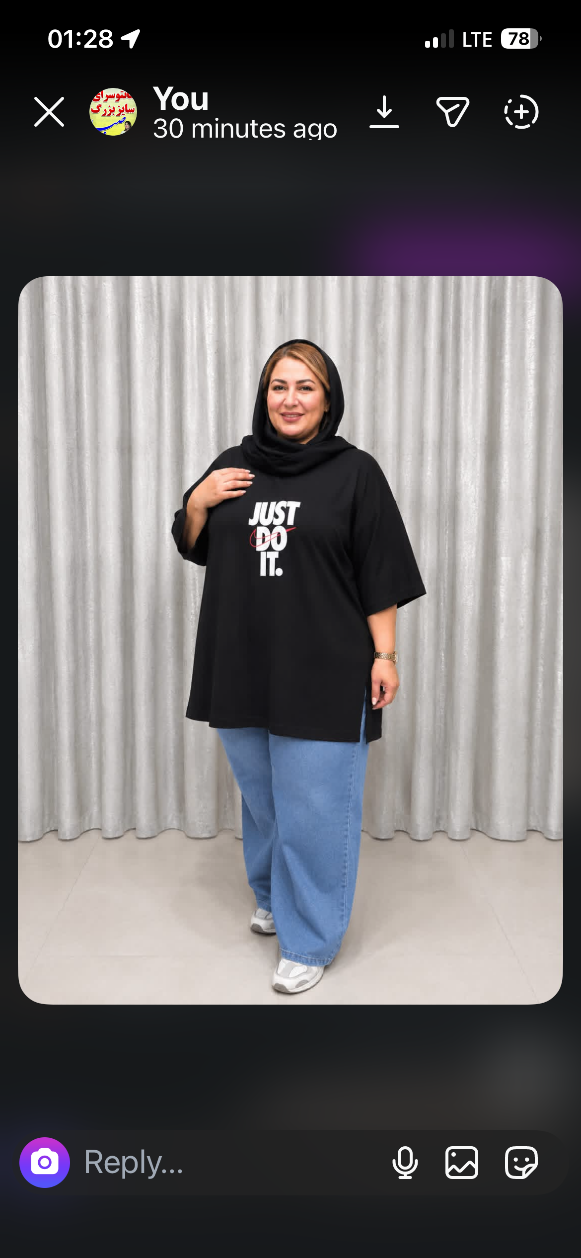 تیشرت لانگ